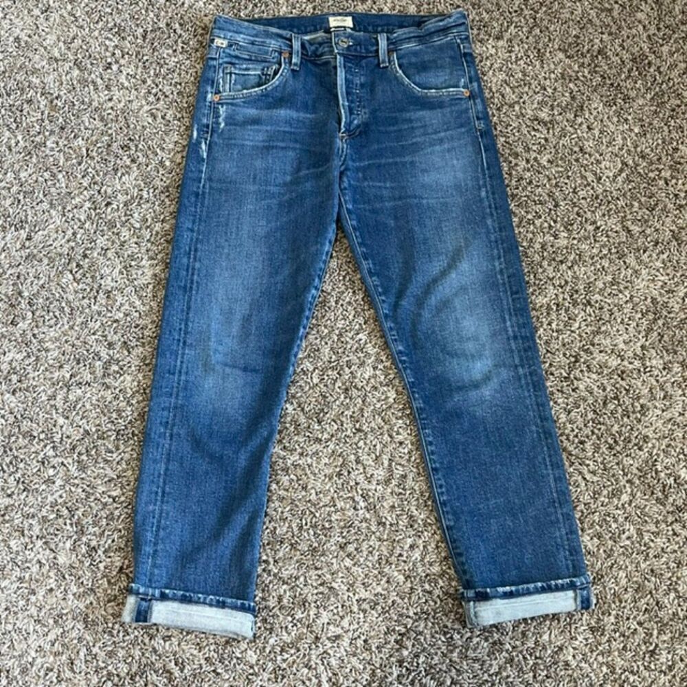 Citizens of Humanity Emerson Women's Slim Boyfriend Button-Up Jeans 26